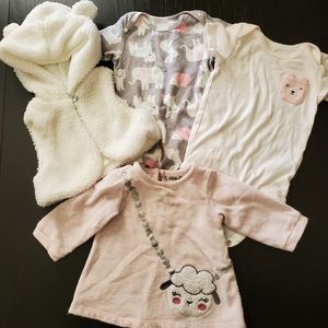 Girls animal winter bundle